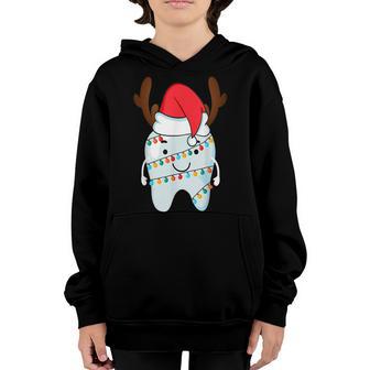 Dentist Christmas Dental School Dentistry Dental Hygienist Youth Hoodie - Thegiftio UK