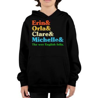 Derry Girl - Character Name List - Funny Girls Fan Youth Hoodie - Thegiftio UK