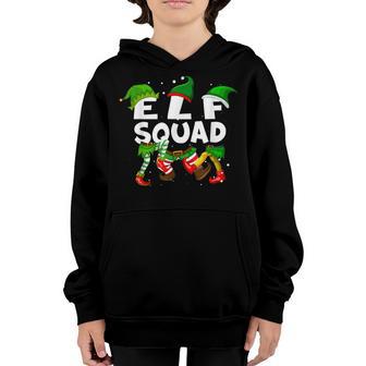 Elf Squad Christmas Matching Family Toddler Boy Girl Funn Youth Hoodie - Thegiftio UK