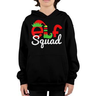 Elf Squad Christmas Matching Family Toddler Boy Girl Funny V10 Youth Hoodie - Thegiftio UK
