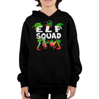 Elf Squad Christmas Matching Family Toddler Boy Girl Funny V2 Youth Hoodie - Thegiftio UK
