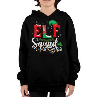 Elf Squad Christmas Matching Family Toddler Boy Girl Funny V4 Youth Hoodie - Thegiftio UK