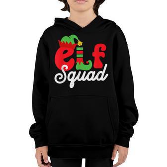 Elf Squad Christmas Matching Family Toddler Boy Girl Funny V5 Youth Hoodie - Thegiftio UK