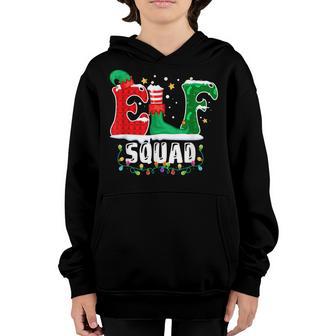 Elf Squad Christmas Matching Family Toddler Boy Girl Funny V7 Youth Hoodie - Thegiftio UK