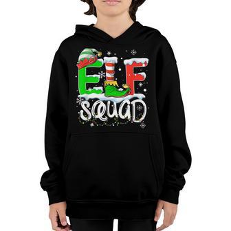 Elf Squad Ugly Christmas Xmas Toddler Boy Girl Kids Youth Hoodie - Thegiftio UK