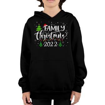 Family Christmas 2022 Men Women Kids Pajamas Party Youth Hoodie - Thegiftio UK