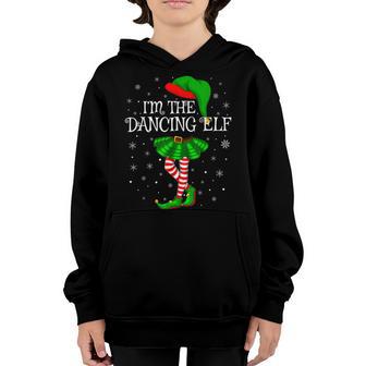 Family Matching Women Girls Im The Dancing Elf Christmas Youth Hoodie - Thegiftio UK