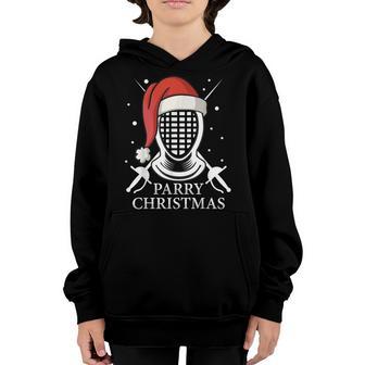 Fencing Christmas For Women Men Kids Youth Hoodie - Thegiftio UK