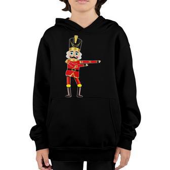 Flossing Nutcracker Floss Nutcracker Christmas Gifts Kid Boy Youth Hoodie - Thegiftio UK