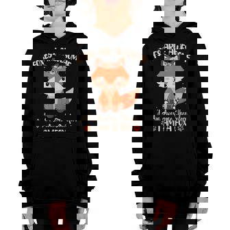 Fox Foxes Are Awesome Cute Fox Kids Girls Boys Youth Hoodie - Thegiftio UK