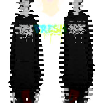 Fresh Old School Graffiti Style | Funny Graffiti Graphic Youth Hoodie - Seseable