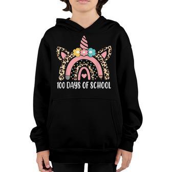 Funny 100 Days Of School 100Th Day Of School Gifts Youth Hoodie - Thegiftio UK
