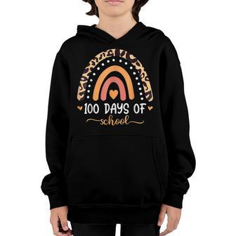 Funny 100 Days Smarter Happy 100Th Day Of School V2 Youth Hoodie - Thegiftio UK