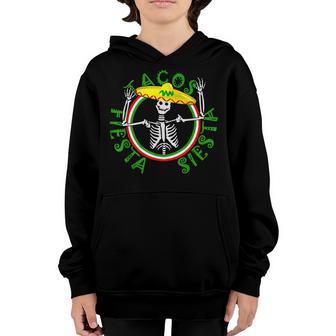 Funny Cinco De Mayo T Women Men Kid Taco Fiesta Siesta Youth Hoodie - Thegiftio UK