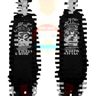 Funny Exercise I Thought You Said Extra Lives Gaming Gamer Youth Hoodie - Thegiftio