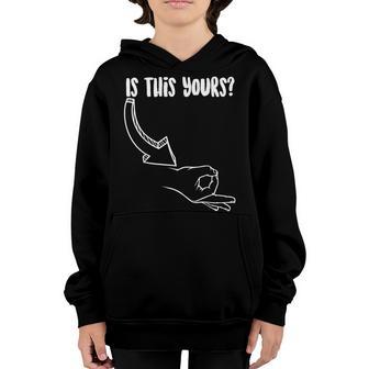 Funny Is This Yours Cool Circle Finger Game Gift Men Women Youth Hoodie - Thegiftio UK