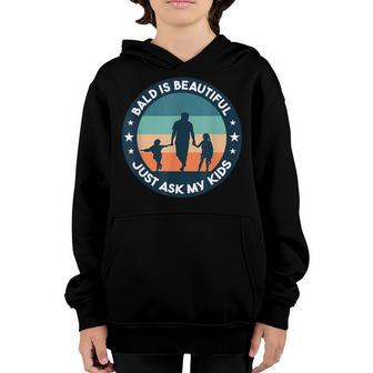 Funny Kids Fathers Day Dad Daddy Youth Hoodie - Thegiftio UK