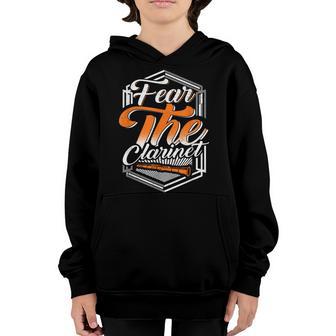 Funny Marching Band T Clarinet Brass Music School Youth Hoodie - Thegiftio UK