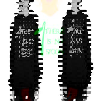 Funny Nerdy There Is No Spoon Video Gamer Computer Geek Gift Youth Hoodie - Thegiftio
