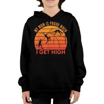 Funny Pole Vault High School College Track And Field Youth Hoodie | Mazezy