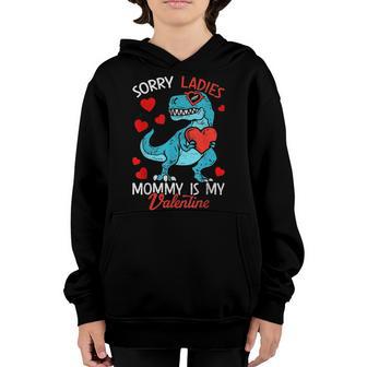 Funny Sorry Mommy Is My Valentine Day For Boys Valentine Youth Hoodie - Thegiftio UK