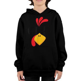 Funny Turkey Face Thanksgiving Cute Boys Girls Sunglasses Youth Hoodie - Thegiftio UK