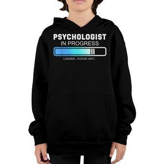 Future Psychologist In Progress Psychology Graduation Youth Hoodie - Thegiftio UK