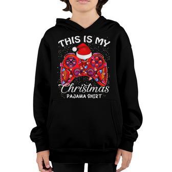 Gaming Family Matching Christmas Group Funny Gamer N Kids Youth Hoodie - Thegiftio UK