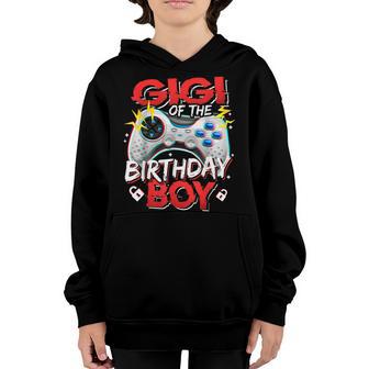 Gigi Of The Birthday Boy Video Game Family Matching Youth Hoodie - Thegiftio UK