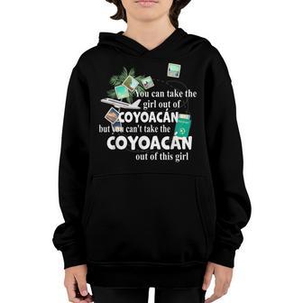Girl From Coyoacán - Patriotic Proud Girl From Coyoacán Youth Hoodie - Thegiftio UK