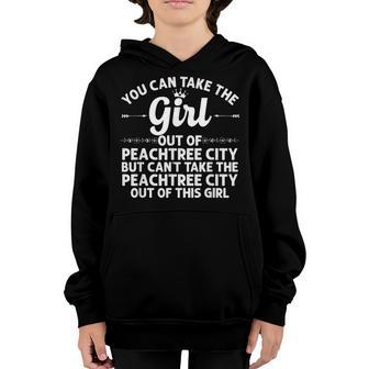 Girl Out Of Peachtree City Ga Georgia Gift Funny Home Roots Youth Hoodie - Thegiftio UK