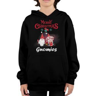 Gnomes Christmas Pajama Xmas Ornaments Kids Family Youth Hoodie - Thegiftio UK