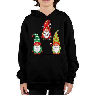 Gnomes Merry Christmas Pajama Men Women Kids Youth Hoodie - Thegiftio UK