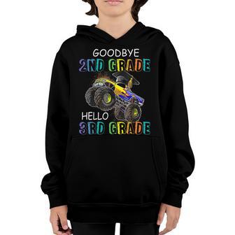 Goodbye 2Nd Grade Hello 3Rd Grade Graduation Boy Youth Hoodie - Thegiftio UK