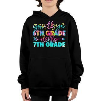 Goodbye 6Th Grade Hello 7Th Grade Here I Come Graduation Youth Hoodie | Mazezy CA