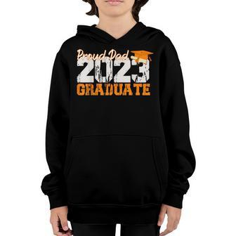 Graduation Proud Dad Of A Class 2023 GraduateFathers Day Youth Hoodie - Thegiftio UK