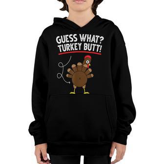 Guess Turkey Pilgrim Funny Thanksgiving Girls Women Boys Youth Hoodie - Thegiftio UK