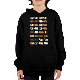 Guinea Pig Girls Guinea Pig Women Types Of Guinea Pigs Youth Hoodie - Thegiftio UK