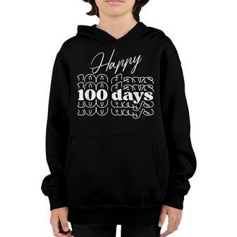 Happy 100 Days Of School 100Th Magical Day Teacher Love Kids V2 Youth Hoodie - Thegiftio UK