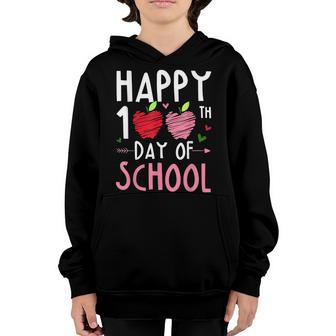 Happy 100Th Day Of School Kindergarten Teachers Funny V2 Youth Hoodie - Thegiftio UK