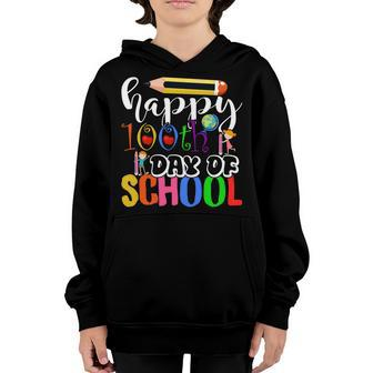 Happy 100Th Day Of School Pencil V2 Youth Hoodie | Mazezy