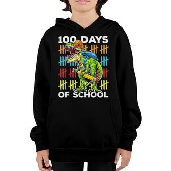 Happy 100Th Day Of School Teachers 100 Days V4 Youth Hoodie - Thegiftio UK