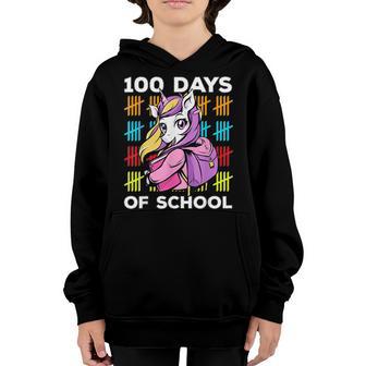 Happy 100Th Day Of School Teachers 100 Days V5 Youth Hoodie - Thegiftio UK