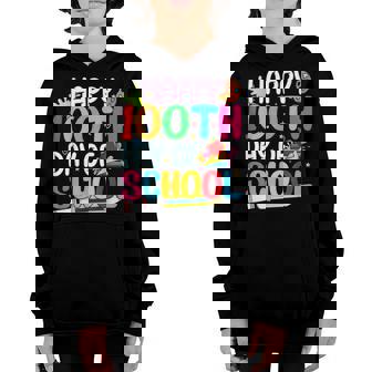 Happy 100Th Day Of School Teachers Kids Child Happy 100 Days V2 Youth Hoodie - Thegiftio