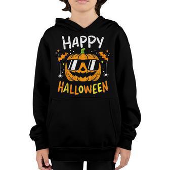 Happy Halloween Pumpkin Trick Or Treat For Toddler Boys Kids V3 Youth Hoodie - Thegiftio UK