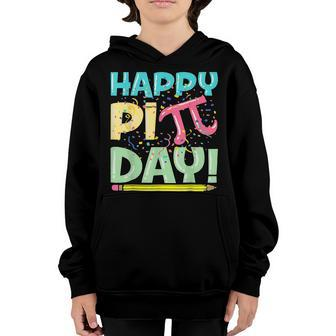 Happy Pi Day Kids Math Teachers Student Professor Pi Day V2 Youth Hoodie - Seseable