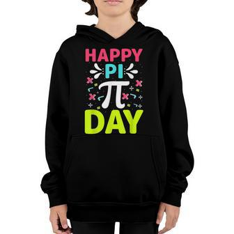 Happy Pi Day Kids Math Teachers Student Professor Pi Day V4 Youth Hoodie - Seseable