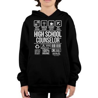 High School Counselor | Job Profession | Dw Youth Hoodie - Thegiftio UK