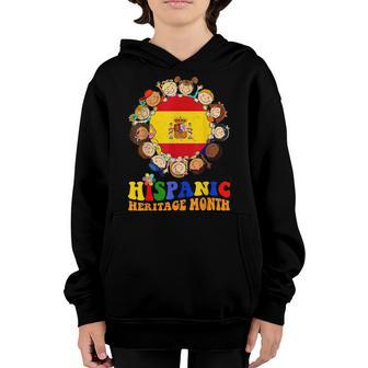 Hispanic Heritage Month Spain Kids Boys Girls Youth Hoodie - Thegiftio UK