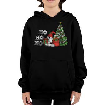 Ho Ho Ho Gnomes Pajamas Xmas Plaid Family Kid Women Girl Youth Hoodie - Thegiftio UK